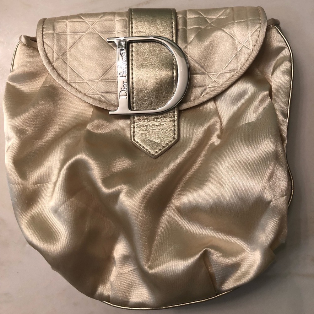 Dior Gold Mini Clutch